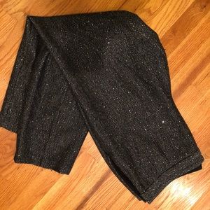 Talbots Gray Sparkly Dress Pants